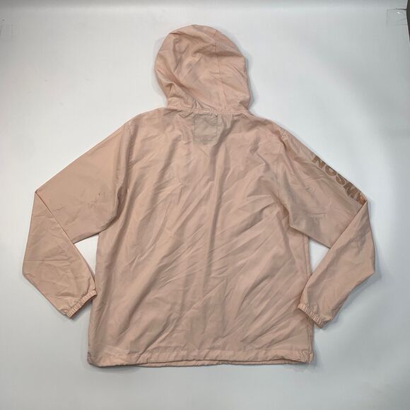 Shane Dawson Windbreaker Womens S Small Ice Peach Quarter Zip Pig Hoodie - Picture 11 of 15